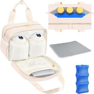 PIIOSER Insulated Breastmilk Cooler Bag